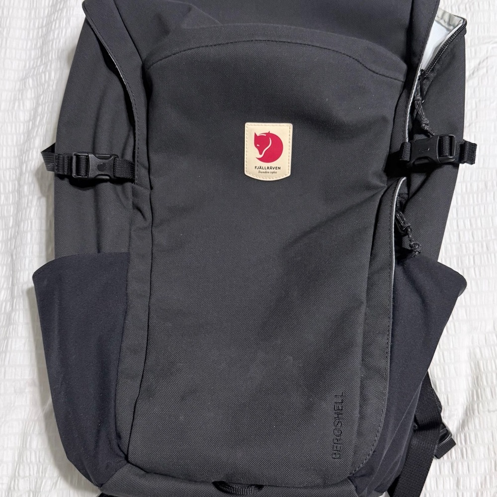 Fjallraven Ulvo 23 Daypack Waterproof Black Backpack